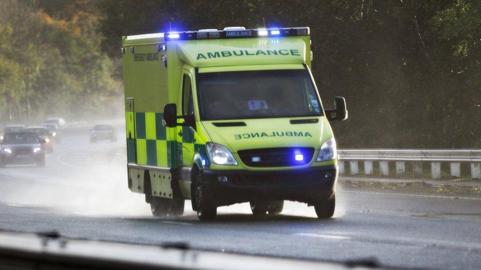 Ambulance stock photo