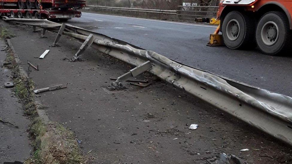 Barrier damage