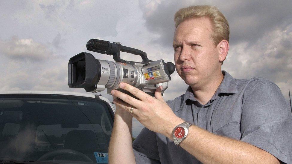 Brian Bates says he has been filming alleged acts of prostitution in Oklahoma for many years