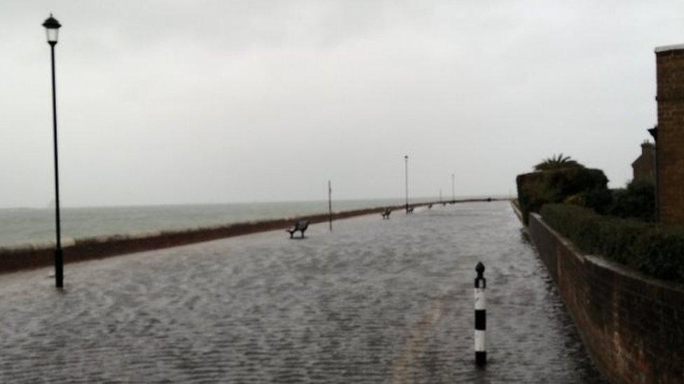 East Cowes seafront