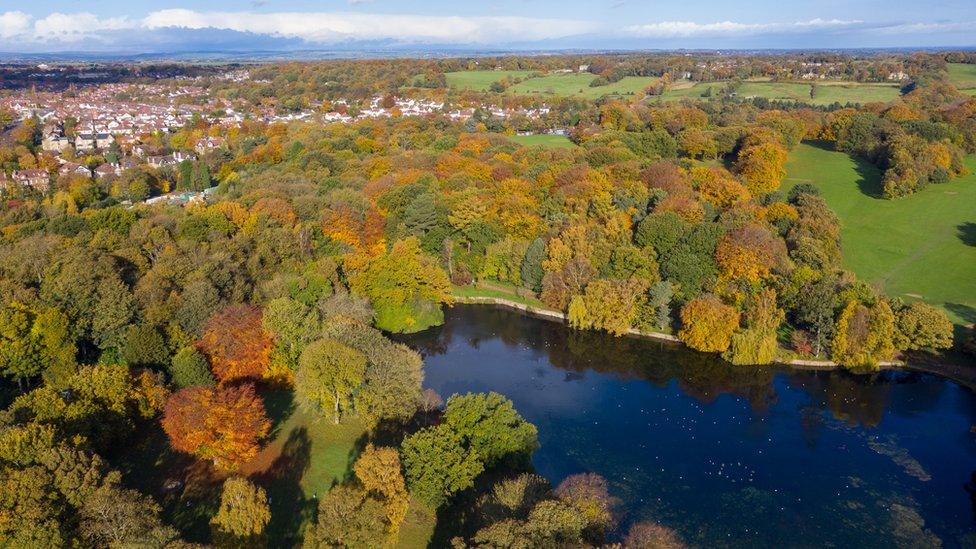 Roundhay Park in Leeds