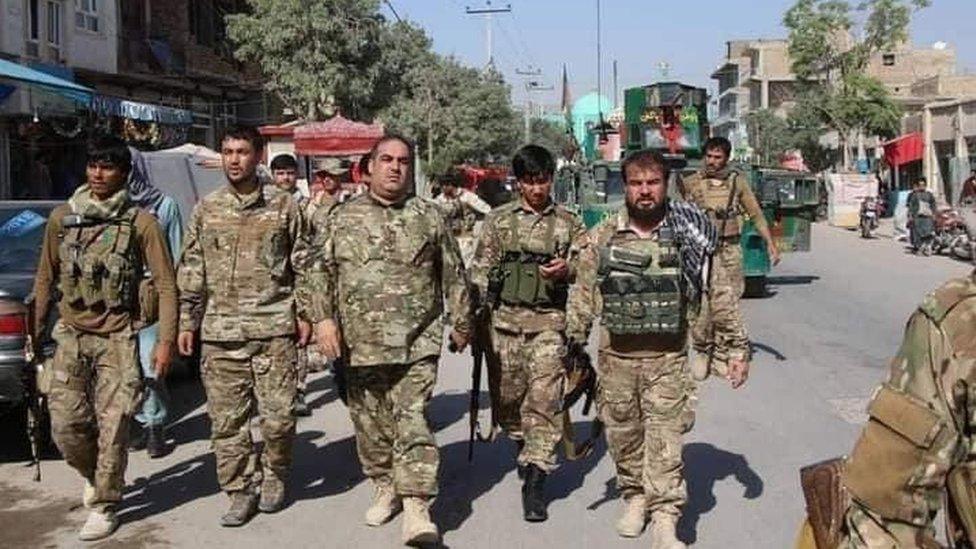 Afghan security forces