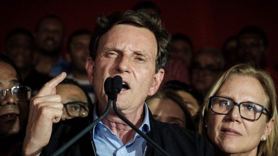 Rio de Janeiro's newly elected Mayor, Marcelo Crivella October 2016