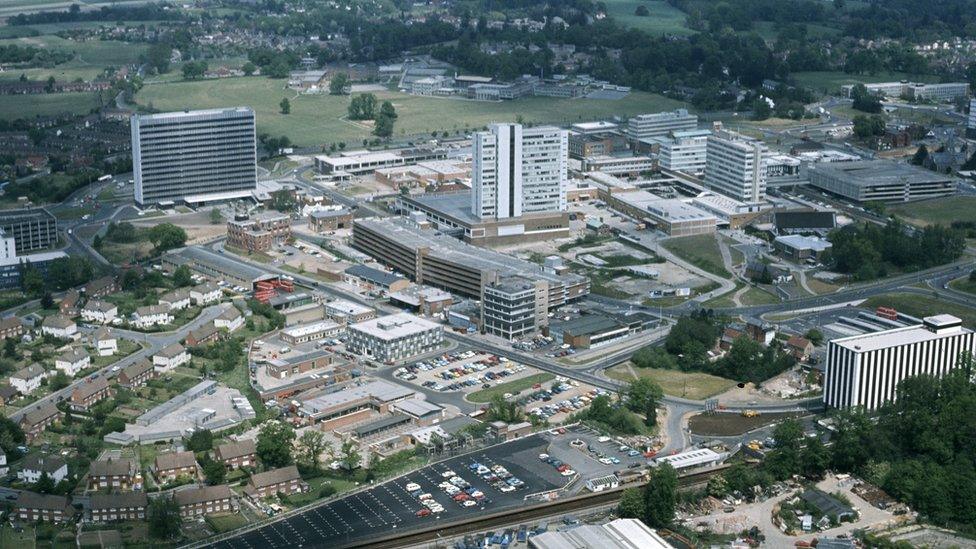 Bracknell in the 1960s