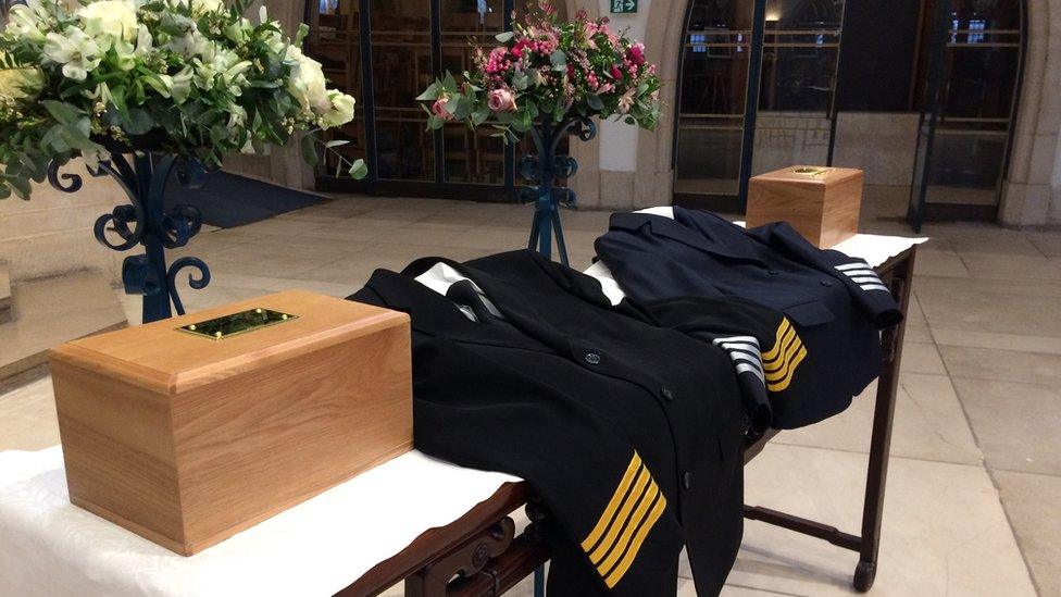 Pilots jackets at memorial