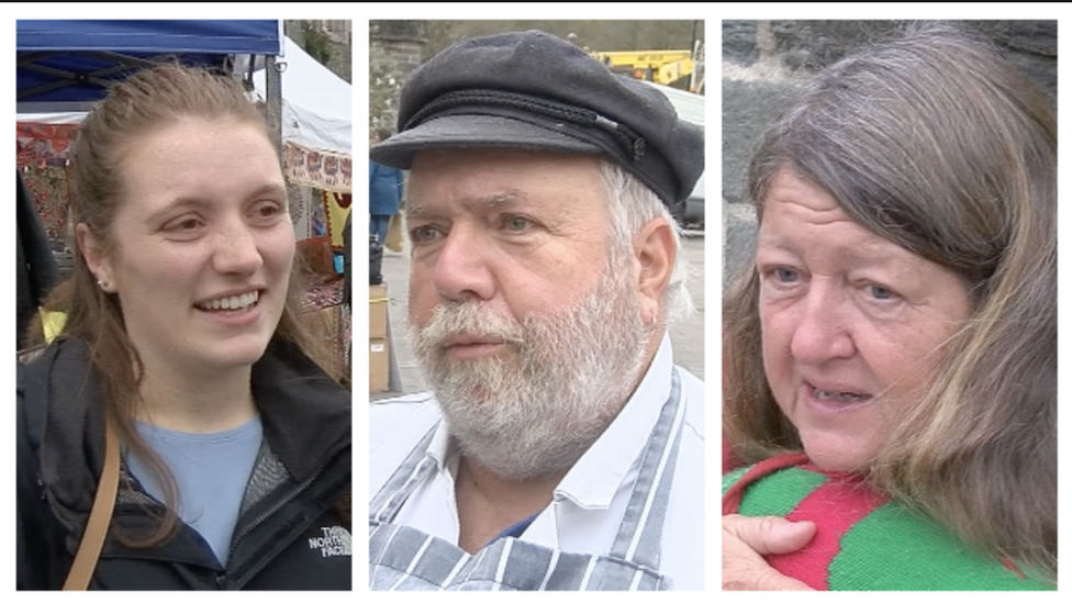 Maddy Benyon (L) Dan Garnett (M) Elizabeth Wells (R)