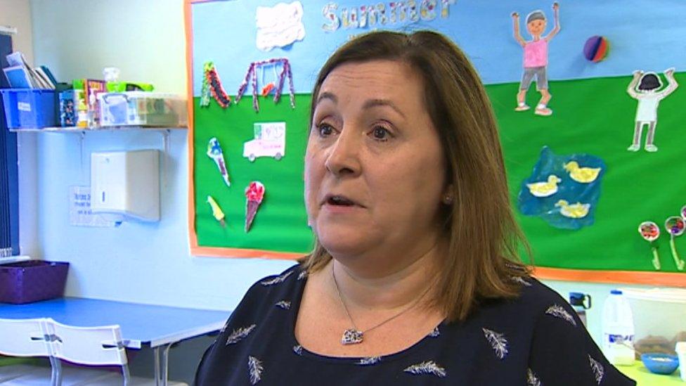 Lyn Bourne, who runs Britannia Day Nursery in Caerphilly with two partners