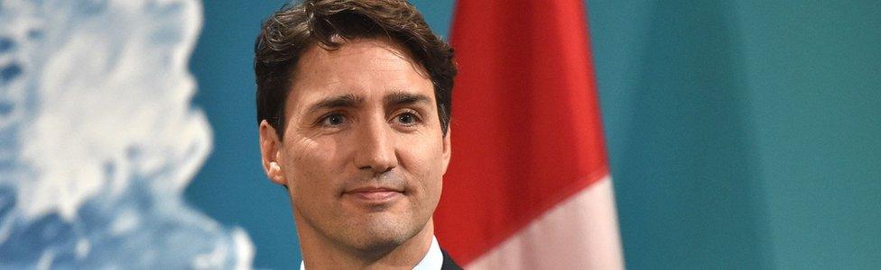 Canadian Prime Minister Justin Trudeau gives a press conference at the end of a G7 Summit of Heads of State and of Government, on May 27, 2017 in Taormina, Sicily