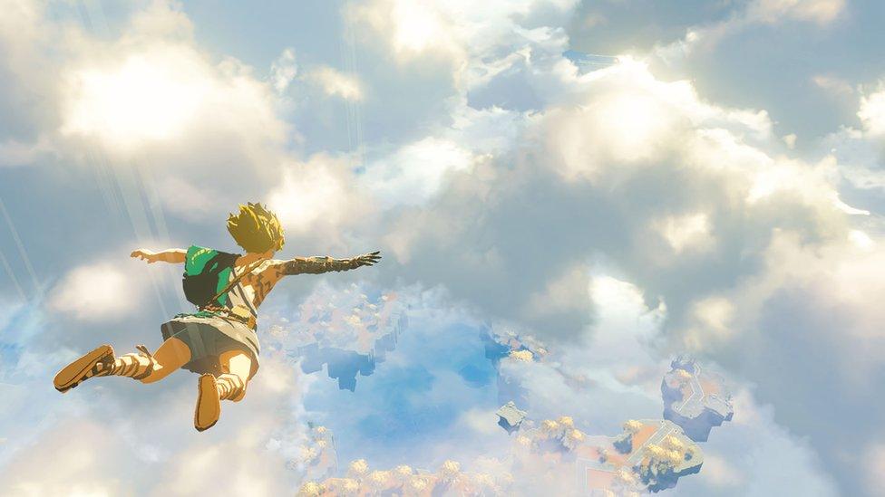 Promotional still from Zelda