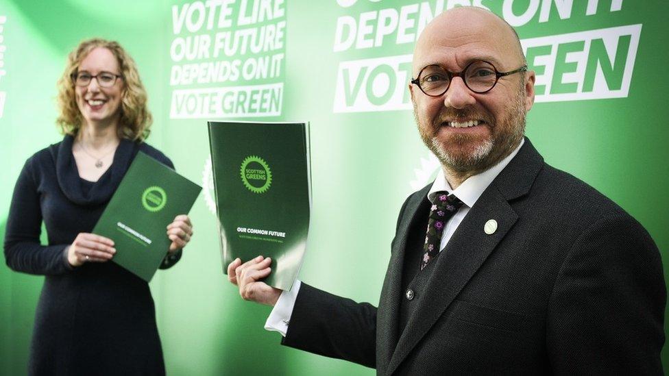 Lorna Slater and Patrick Harvie