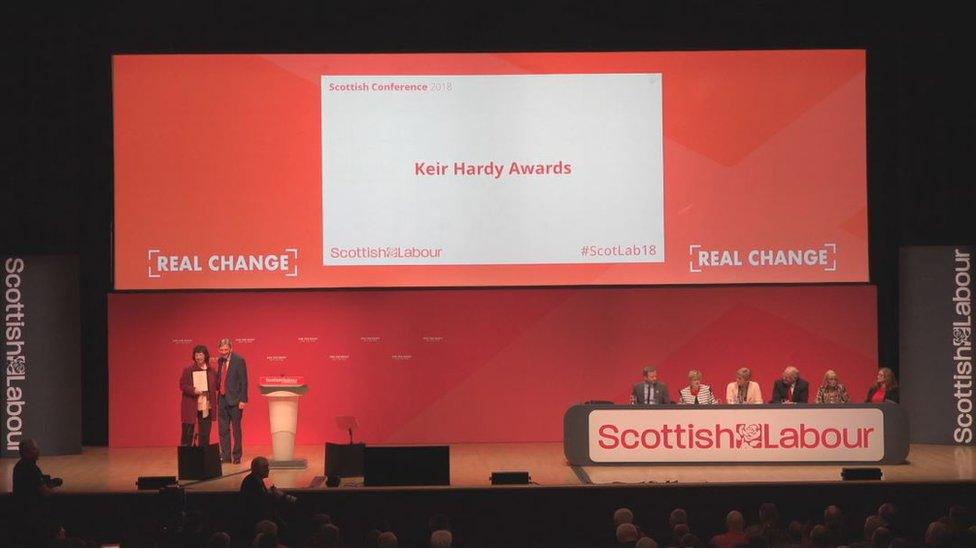 Labour conference spelling gaffe