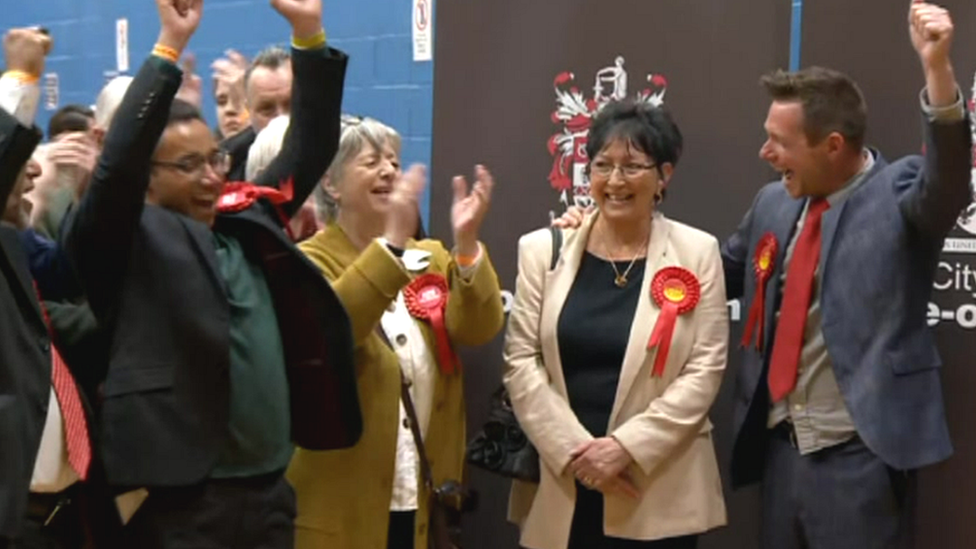 Celebrating Labour candidates