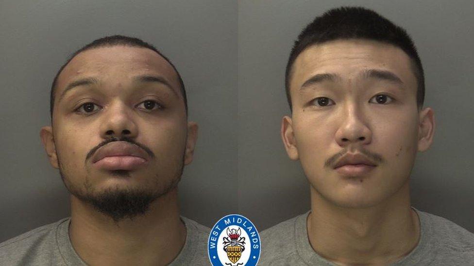 Darnell Donovan-Harris and Teeko Le (left to right)