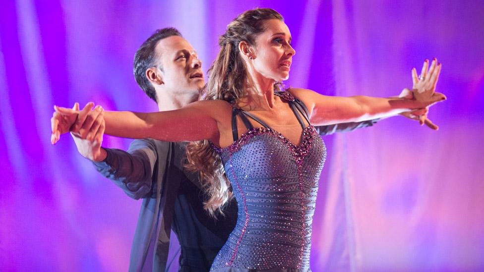 Kevin Clifton and Louise Redknapp in 2016