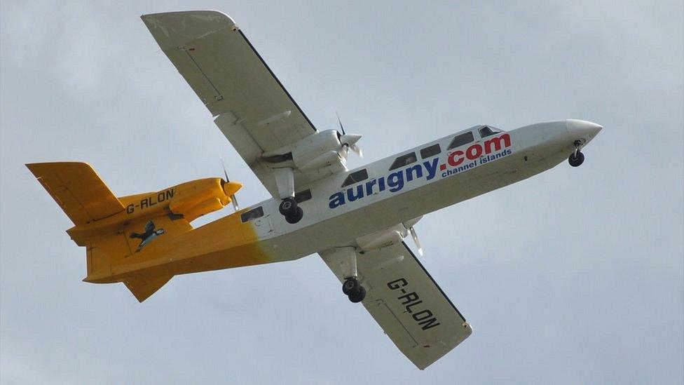 Aurigny trislander G-RLON