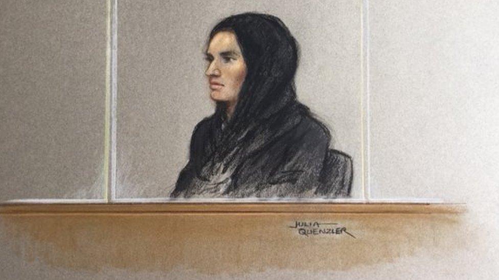 Madihah Taheer at Woolwich Crown Court