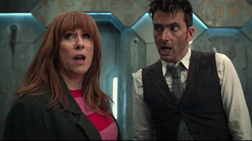 Donna and the Doctor.