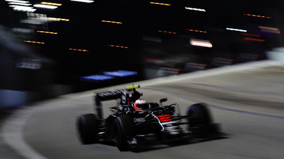 Jenson Button of Great Britain driving the McLaren Honda Formula 1 Team McLaren MP4-31