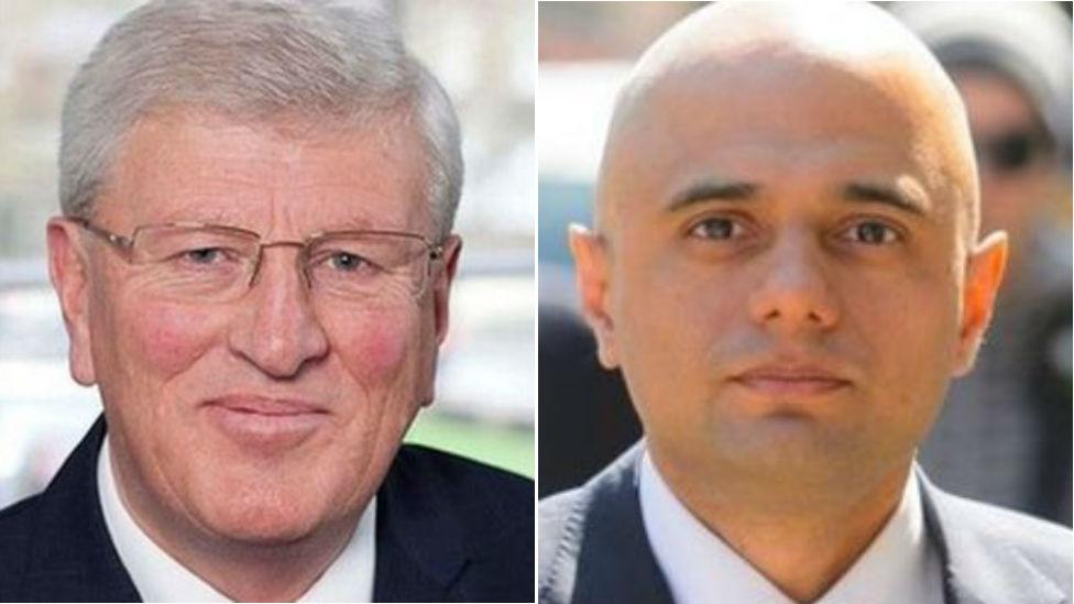 David Hodge and Sajid Javid