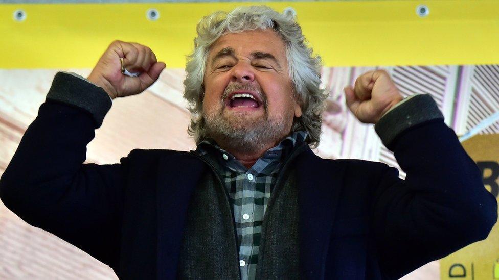 Beppe Grillo, M5S leader, 18 Oct 15