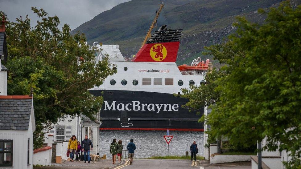 Ullapool and ferry