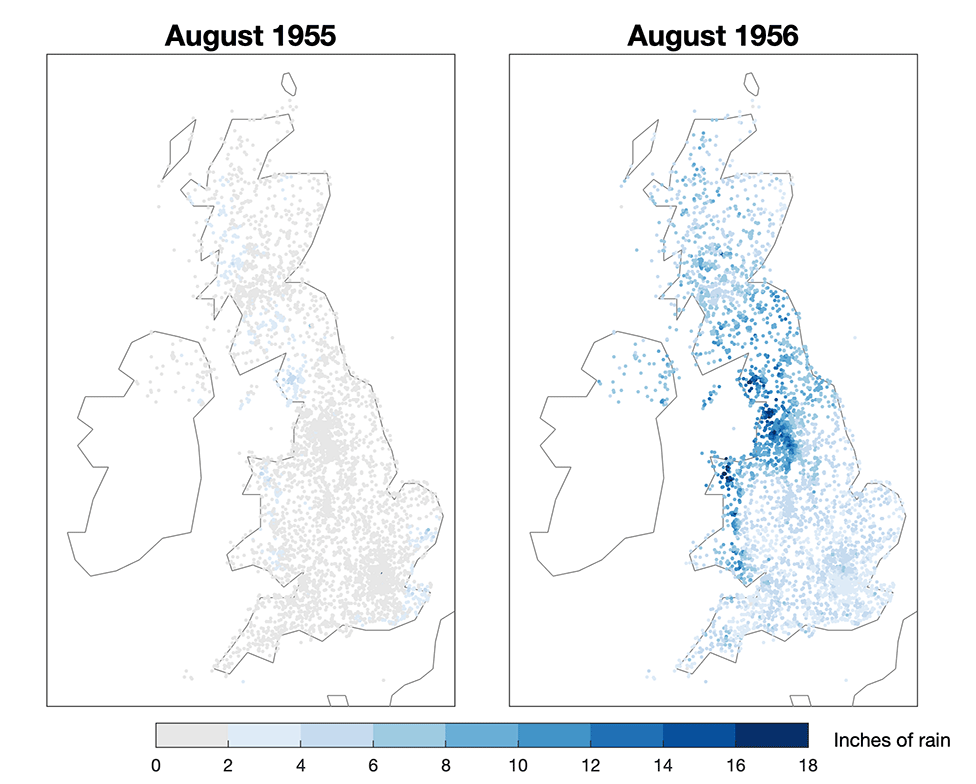 Rainfall records