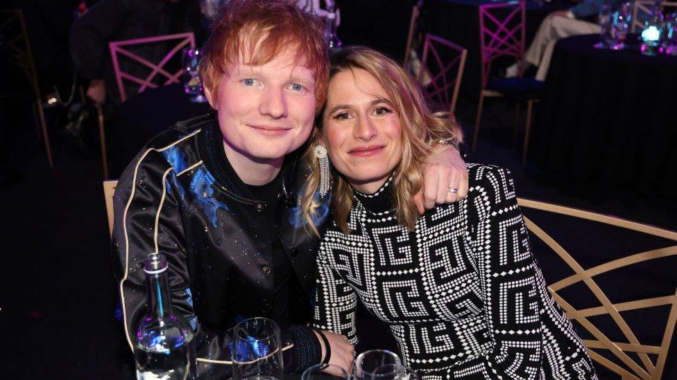 Ed Sheeran and Cherry Seaborn