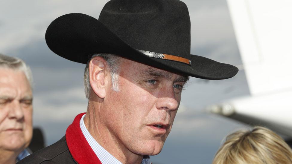 File image of Ryan Zinke