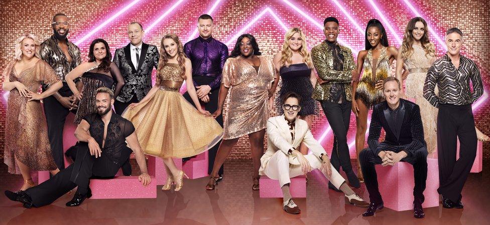 The cast of Strictly Come Dancing 2021