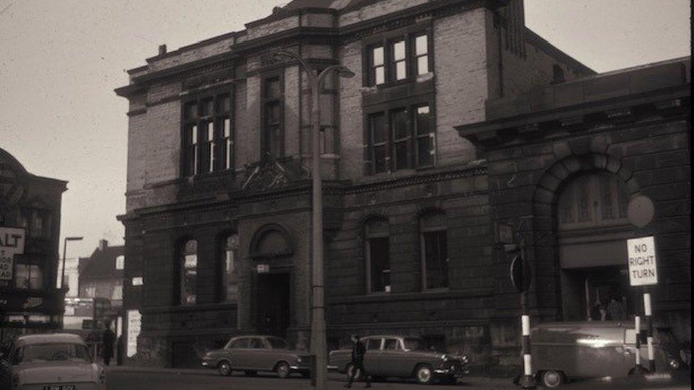 The hall in the 60s