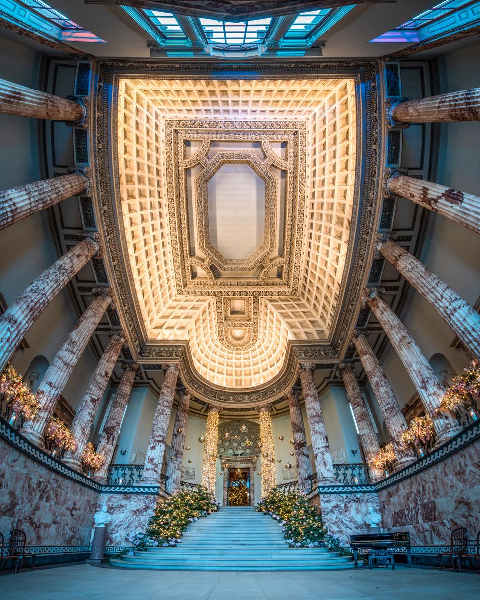 Marble Hall at Holkham, Norfolk