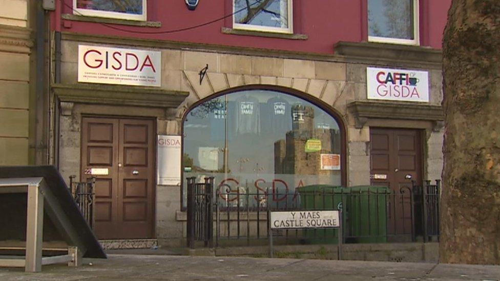 Gisda offices in Caernarfon