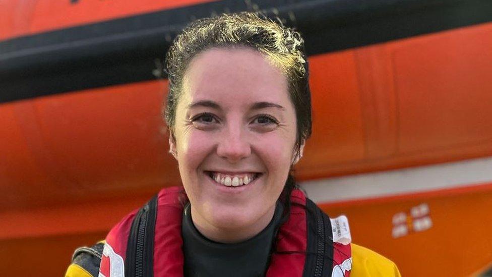 RNLI volunteer Angharad Masson feared the worst because of how long Mr Hall was under water