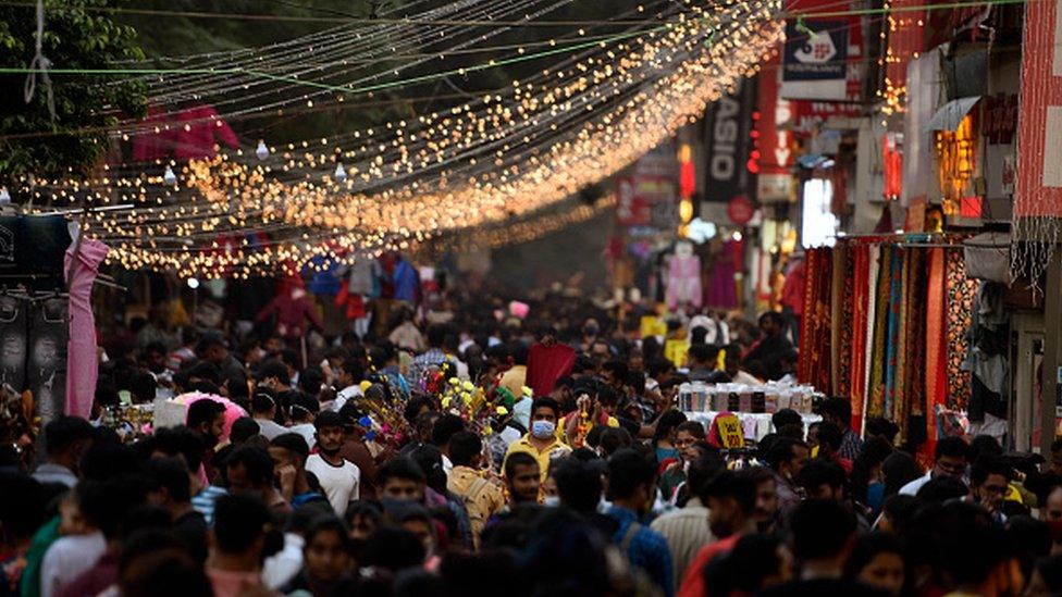 Diwali shopping