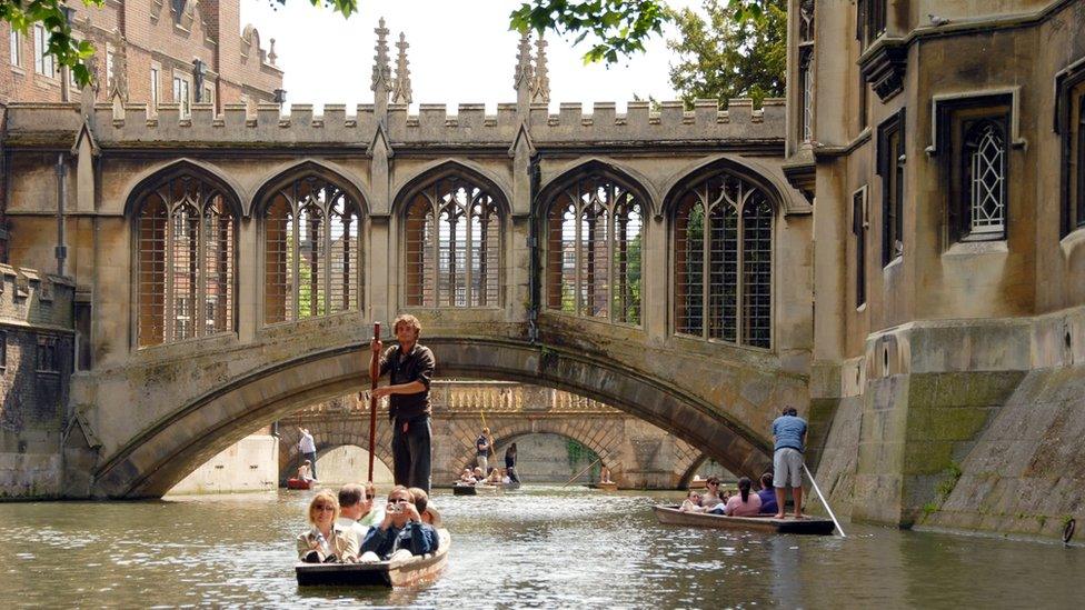 Punting on the River Cam