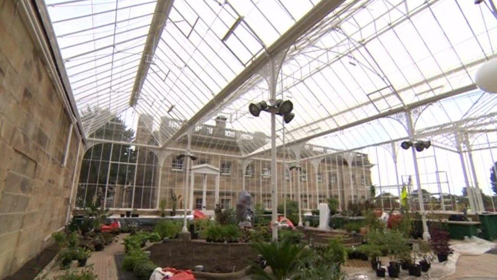 Restored Victorian conservatory