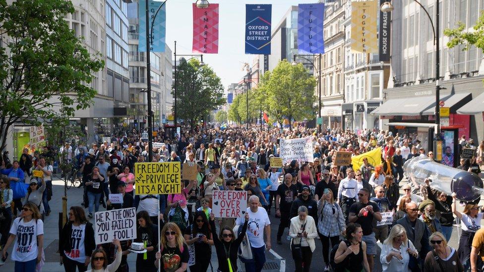 Anti-lockdown protest