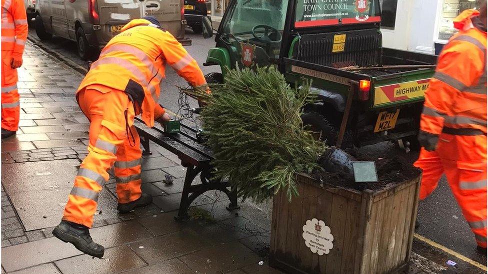 Christmas tree Barnstaple