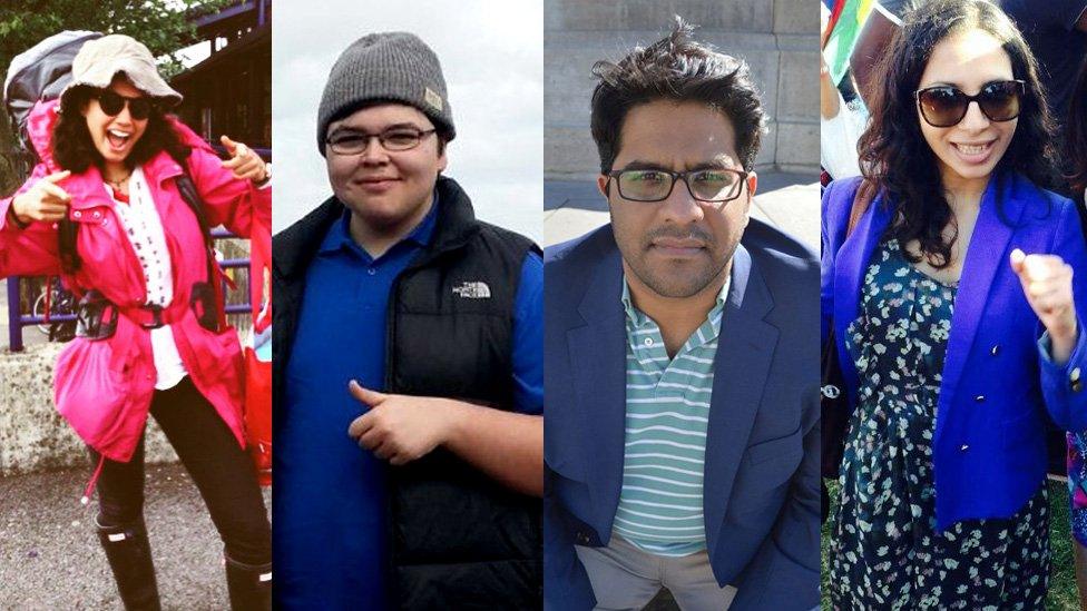 Four young Muslims talk to Newsbeat