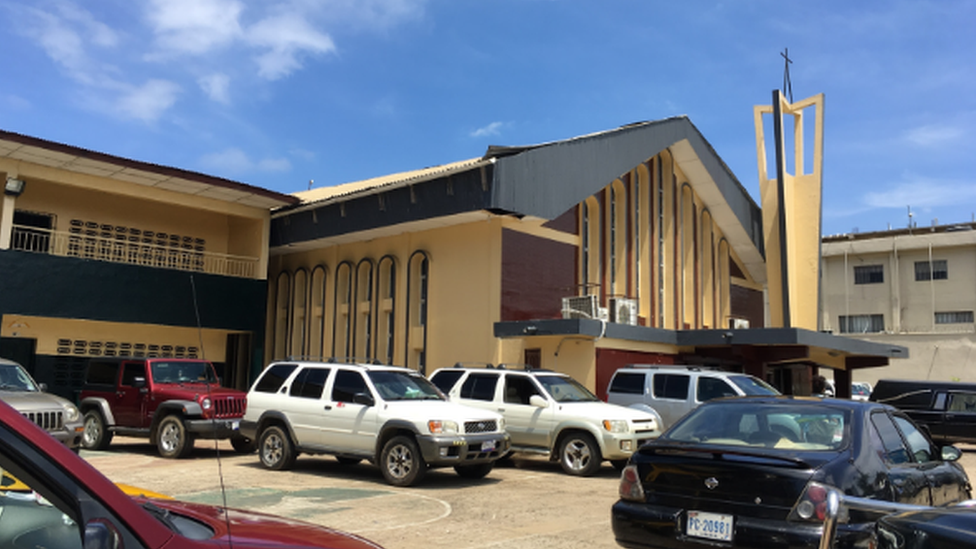 St Peter's Lutheran Church in Monrovia