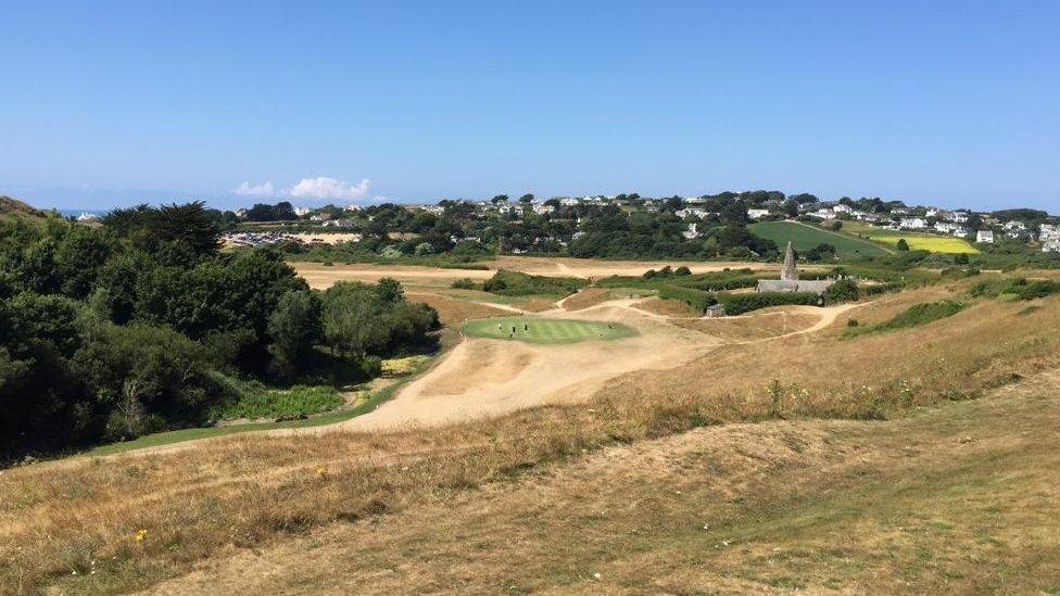 10th fairway, St Enodoc Golf Course