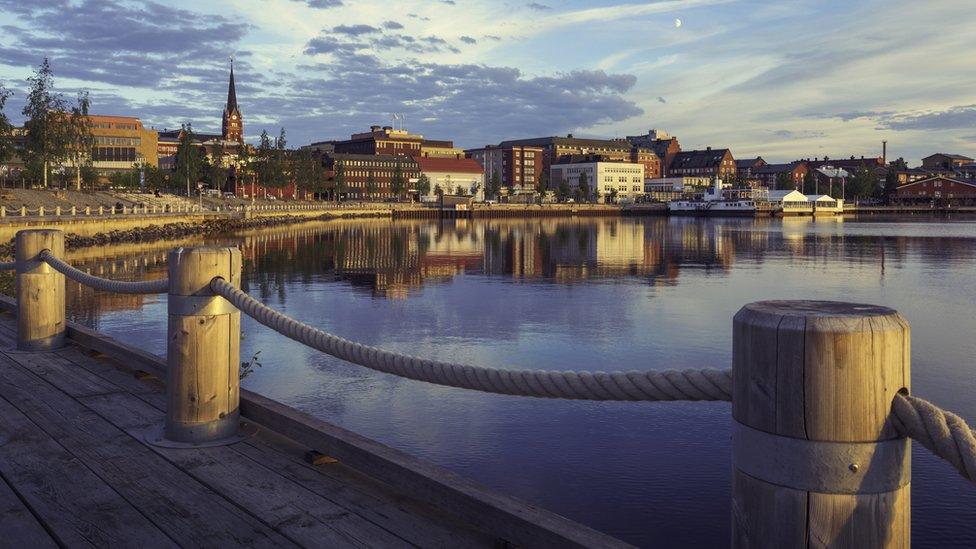 Luleå in Sweden.