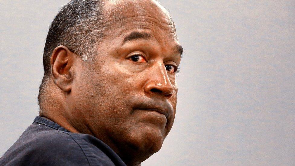 OJ Simpson pictured in 2013