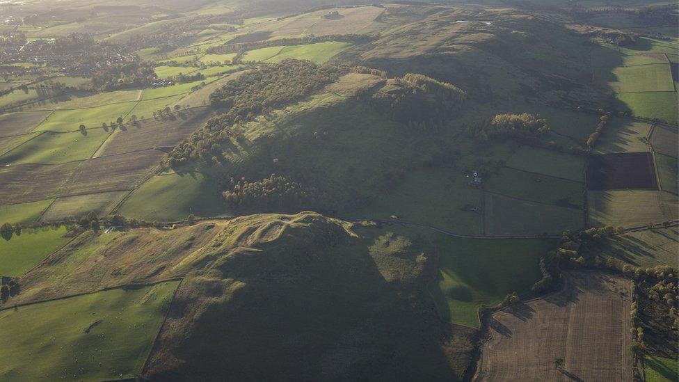 Hill fort near Alyth, Perth and Kinross