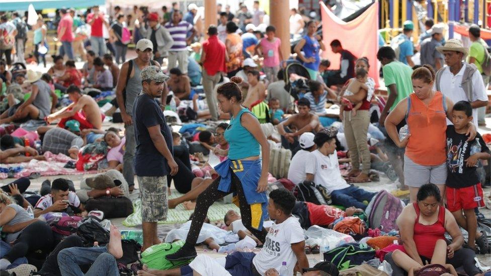 More than 7,000 people are part of the caravan of Central American migrants that is heading towards the United States, according to a recent estimate released by the United Nations