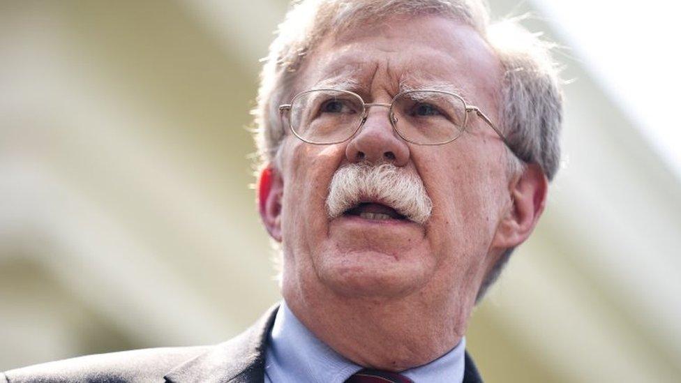 US National Security Advisor John Bolton