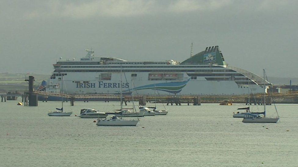 Holyhead port