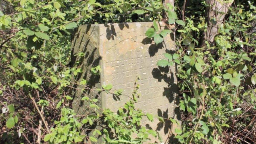 The abandoned Jewish cemetery