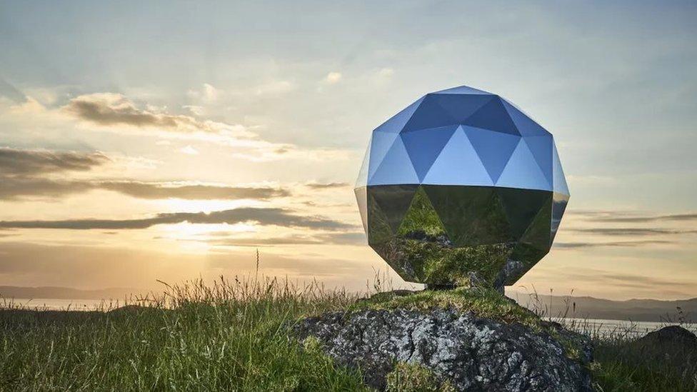 Artists impression of the Rocket Lab's Humanity Star