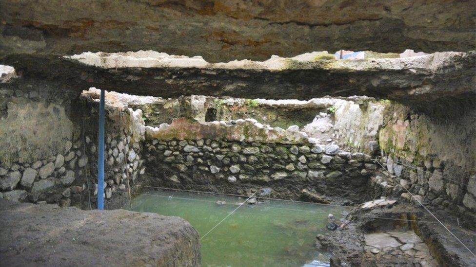 Pre-Hispanic sauna uncovered in Mexico City